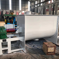 Mélangeur à ruban de petite taille haute capacité de 50 kg, mélangeur de poudre détergente avec pulvérisateur liquide, machine CE à vendre 100 kg