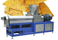 Machine de fabrication de snacks extrudés automatiques Zhuoheng pour chips de maïs, tortillas et bugles frits