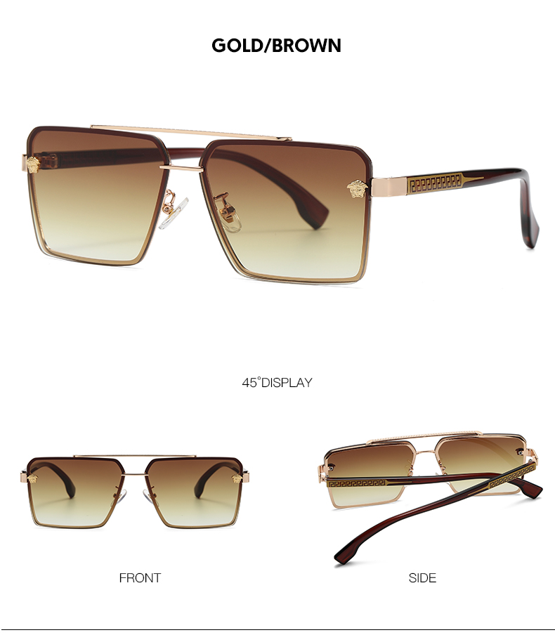 C2 Oro/gradiente marrone