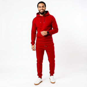 Chándal de Forro Polar Personalizado para Hombre, Corte Regular, 2 en 1, Lavado Ácido, Estampado Animal, Logotipo Lateral Técnico, Invierno - Product Image 1