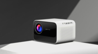 Wanjiang K10 connecter Wifi haut-parleur stéréo intelligent lampe LED projecteur Football Portable Vidéo Film Home Cinéma 4K Projecteur