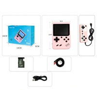 Console de jeu portable rétro 8 bits 2,4/3,0 pouces, modèle MKL, 500 jeux intégrés, écran couleur 1280x720, batterie 1020