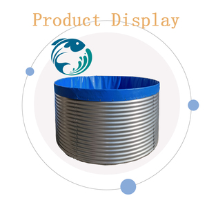 Keyubo 46000L Équipement d'aquaculture de pisciculture fiable et très vendu, bassin d'aquaculture avec tôle d'acier galvanisée et toile en PVC - Product Image 3