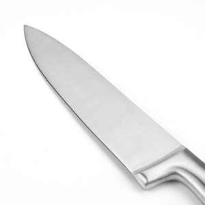 Juego de cocina de 5 piezas de acero inoxidable clásico más vendido, mango hueco básico, superficie mate, incluye cuchillo de <span class=keywords><strong>Chef</strong></span> de 8 pulgadas - Product Image 3