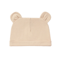 Gorro de Invierno Suave y Lindo con Orejas de Oso, Unisex, de Algodón Tejido, Transpirable, Personalizable, para las Cuatro Estaciones, Gorro de Bebé