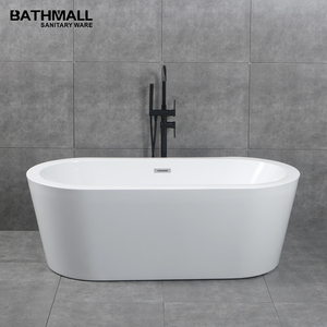 Vasca da Bagno Ovale Portatile <span class=keywords><strong>in</strong></span> Acrilico e Fibra di Vetro, Prezzo Basso, Popolare, da Fornitore Cinese - Product Image 1
