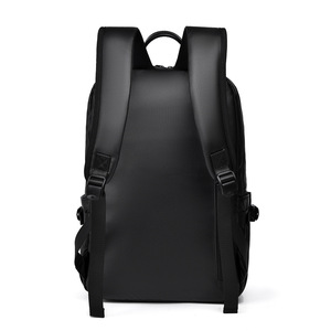 Bin'ao Kangaroo Laptop <b>Backpack</b> 16-Inch Waterproof <b>Large</b> Capacity For Men Women Business Travel Leisure Solid Color Black Gray - Product Image 2