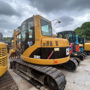 Used CAT 308 <b>8</b> <b>Ton</b> Mini Crawler <b>Excavator</b> Compact Hydraulic Digger for Urban Construction Landscaping - Product Image 2