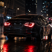 Feux arrière à LED BK pour Chevrolet Cruze 2009-2014, clignotants séquentiels effet écaille de dragon, Plug & Play