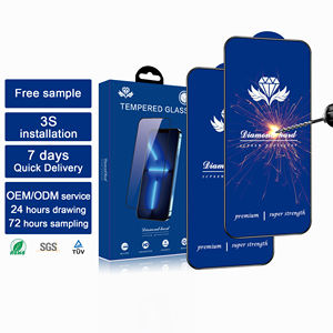 <span class=keywords><strong>Film</strong></span> de verre anti-choc à couverture complète Premium Clear 9H Hd pour téléphone portable Iphone 16 - Product Image 1