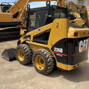 Livraison rapide, prix direct usine, chargeuse sur pneus d'occasion Cat 226B, adaptée à divers projets, en stock, certifiée CE - Product Image 3