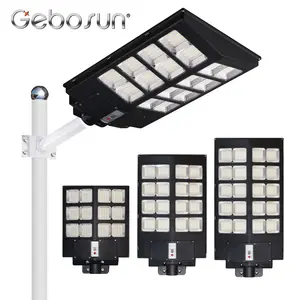 Gebosun-Panel Solar ip65 para exteriores, 150w, 200w, 300 w, 500 w, 30000mah, todo en uno, farola automática