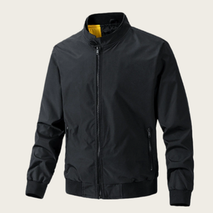 Chaqueta Bomber Casual para Hombre, Estilo Coreano, Cuello Alto, Cierre de Cremallera, Resistente al Viento, Personalizable por Fabricantes de <span class=keywords><strong>Ropa</strong></span> - Product Image 2