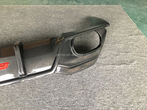 Diffusore Posteriore in Fibra di Carbonio per <span class=keywords><strong>BMW</strong></span> Serie 8 840i G14 <span class=keywords><strong>G15</strong></span> G16 2019 2020, Spoiler per Paraurti Posteriore, Accessorio Styling Auto - Product Image 4