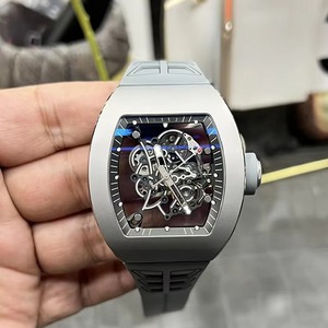 Reloj Mecánico de Lujo para Hombre, Caja de Aleación Plateada, Esfera Esqueletizada, Resistente al Agua, Luminoso, Deportivo, Elegante, Nuevo 2026 - Product Image 1