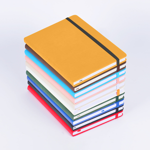 Nhà máy trực tiếp A5 Kích thước bền bìa cứng máy tính xách tay sáng tạo hàng ngày nghiên cứu máy tính xách tay cho giáo dục du lịch bằng văn bản in da - Product Image 2