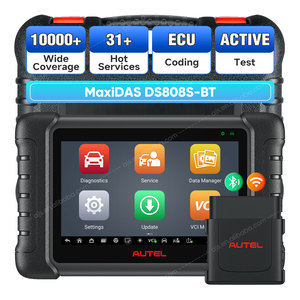 MaxiDAS DS808S BT อุปกรณ์เครื่องมือสำหรับรถยนต์ระดับมืออาชีพ พร้อมเครื่องมือ OBD2 สำหรับยานยนต์แบบมินิอเนกประสงค์ - Product Image 1