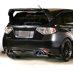 Alerón de Techo Trasero de Fibra de Carbono Parcial para <span class=keywords><strong>Subaru</strong></span> <span class=keywords><strong>Impreza</strong></span> Hatch 2008-2011 / <span class=keywords><strong>WRX</strong></span> <span class=keywords><strong>STI</strong></span> Hatch 2008-2014 - Product Image 6