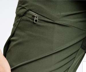 Vente chaude de pantalons de trekking convertibles pour hommes avec pantalons <span class=keywords><strong>d</strong></span>étachables à shorts pantalons Softshell respirants pour la randonnée personnalisée - Product Image 4