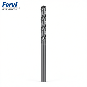Fervi Helical Cylindrical <b>Drill</b> <b>Bit</b> Carbide For Machine Tools - Product Image 2