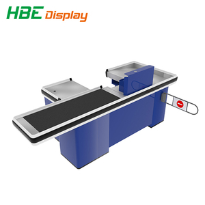 Combination Double Sided <strong>Checkout</strong> <strong>Counter</strong> for Shopping Center and Supermarket - Product Image 5
