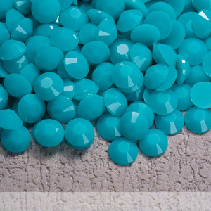 Pegamento de resina de gelatina de base plana de 2mm-6mm, color macarrón opaco NUEVO, con diamantes de imitación para bolsos, prendas de vestir, zapatos, vasos y manualidades DIY - Product Image 5