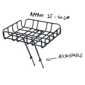 Cesta delantera <span class=keywords><strong>para</strong></span> <span class=keywords><strong>bicicleta</strong></span> de montaña eléctrica, cesta de gran tamaño - Product Image 4