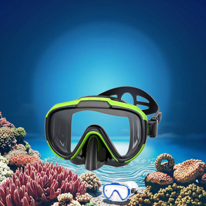 Comfortable Durable <strong>Children's</strong> Scuba <strong>Diving</strong> Snorkel Mask with Anti-Fog Glass Lenses Features Maximum Comfort for Water Sports - Product Image 1