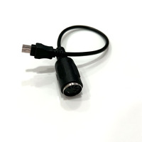 Cable Adaptador de Conector DIN de 5 Pines a Micro USB, 20cm/50cm/1m/2m, PVC+Cobre Puro, Garantía de 12 Meses, Hecho en China, Modelo K-UMFBK577