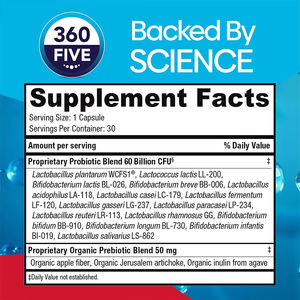 Capsules de prébiotiques à vente chaude, souches probiotiques, probiotiques végétaliens, stimule le métabolisme, soutient la santé intestinale, compléments alimentaires à base de plantes - Product Image 2