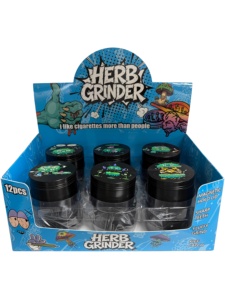 Round Zinc Alloy Manual Modern <b>Herb</b> <b>Grinder</b> 50mm with Full Printed Art Design for Accessory - Product Image 4