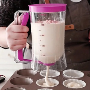 Wholesale Customized Batter Mixer Cup Beater Dough PP/PS/<b>Silicone</b> Dispenser Pancake Baking <b>Tool</b> for - Product Image 2