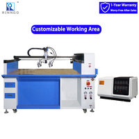 Machine de collage par application de colle thermofusible pour semelles, bords de papier, sacs en carton, machine d'application de colle PUR pour l'étanchéité et l'emballage des cartons