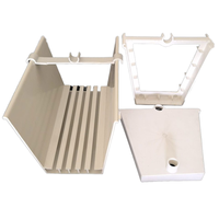 Grand système hydroponique tridimensionnel efficace pour la plantation de serres de fraises et de légumes, l'irrigation hydroponique sans sol