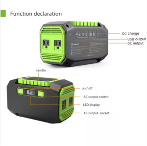 Trạm điện di động cao cấp 5376Wh bán chạy năm 2024, bán buôn, 220V, ngoài trời, nguồn điện 145Wh, máy phát điện năng lượng mặt trời - Product Image 6