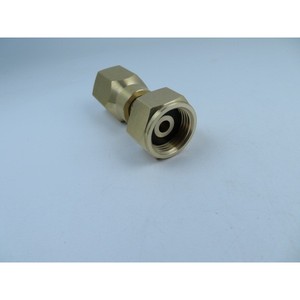 European Standard Gas Cylinder Adapter Copper Male Threaded Connector For Russia Germany Ukraine Kazakhstan Belarus - Product Image 1