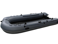 Bateau pneumatique de sport léger en PVC épais de 1,2 mm SD450 pour 8 personnes, idéal pour la dérive