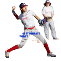 Chaussettes de sport personnalisées à compression aux genoux Conception de baseball et softball pour jeunes de qualité pour l'automne, l'hiver et le printemps Vente en gros de qualité d'équipe