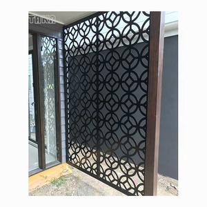 Panneaux de calandre métalliques décoratifs et personnalisés, séparateur de séparation de jardin pour salle, découpé au Laser, feuille d'écran - Product Image 3