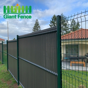 Hoàn chỉnh 3D cong khung sắt dây lưới hàng rào áp lực xử lý gỗ thân thiện với môi trường bằng chứng chống thối - Product Image 4