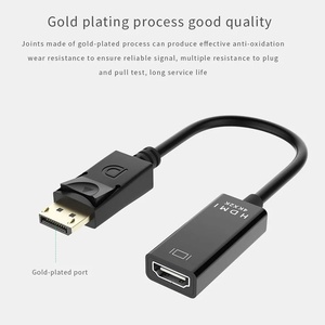 DP Displayport Male to HDTV Female <strong>Cable</strong> Converter Adapter for PC Laptop Desktop - Product Image 1