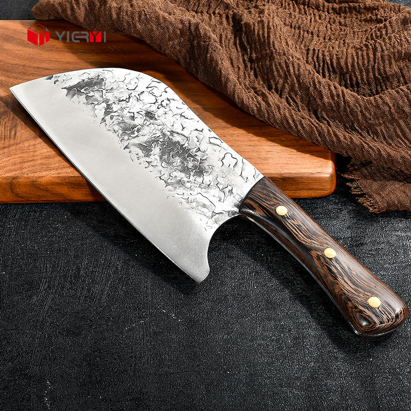 Cuchillo de carnicero marrón de 8 pulgadas