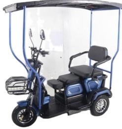จีนโรงงานรถสามล้อพลังงานแสงอาทิตย์จักรยานไฟฟ้าที่มีหลังคา - Product Image 3
