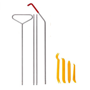 Kit d'outils de réparation automobile Installation de porte et de fenêtre de voiture Positionnement Crochet d'airbag Kit d'ouverture facile de porte de voiture - Product Image 4