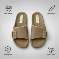 Sandales plates confortables pour femmes, tendance mode, en cuir PU, à enfiler, pour l'été et le printemps, vente en gros, personnalisation du logo