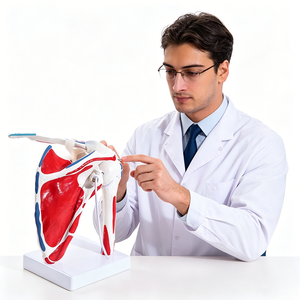 Modelo Anatómico de Articulación del Hombro con Músculos <span class=keywords><strong>y</strong></span> Ligamentos, para Uso Educativo - Product Image 3