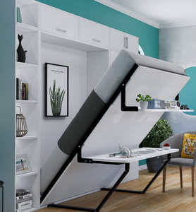 Meccanismo per letto a parete pieghevole verticale manuale in stile moderno BFP con connettore per divano - Product Image 4