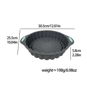 Doublure en silicone pour friteuse à air, moule à gâteau en silicone, votre compagnon idéal pour la pâtisserie à domicile - Product Image 4