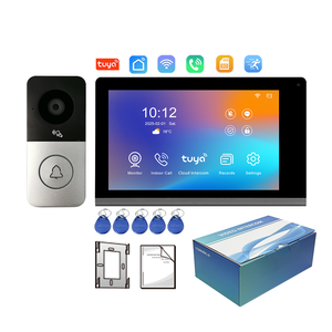 OEM ODM IP Video Cửa Điện thoại Kit tuya thông minh chuông cửa với máy ảnh Wifi Video intercom Home Hệ thống an ninh - Product Image 1