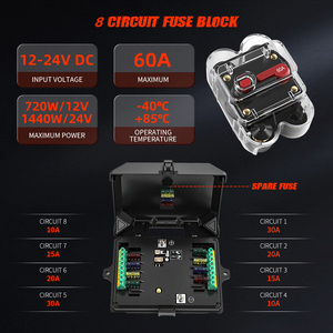 Interrupteur sans fil programmable pour panneau <span class=keywords><strong>automobile</strong></span> <span class=keywords><strong>12V</strong></span> 24V tout-terrain, contrôle par application et télécommande RF, 6 ou 8 canaux - Product Image 5